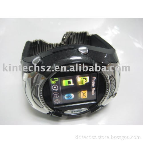 Mobile Watch Phone-G110 with buttons wristband